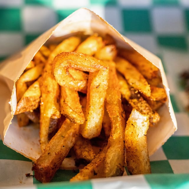 Hand-cut Fries.